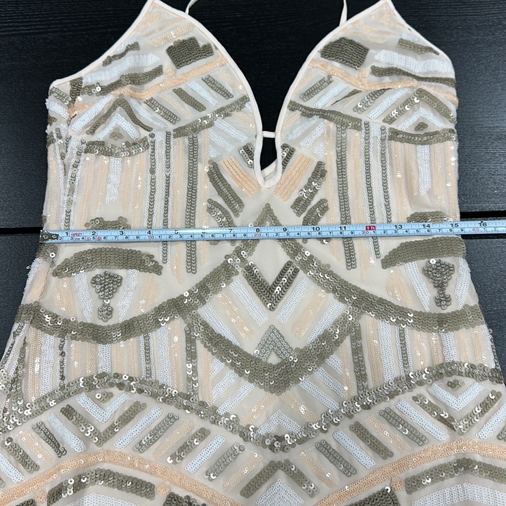Free People Saylor Harper Sequin Shift Dress - S - Picture 7 of 13